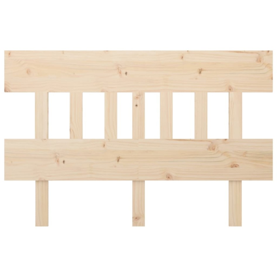 Cabecero de cama madera maciza de pino 163,5x3x81