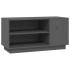 Mueble de TV madera maciza de pino gris 80x35x40,5
