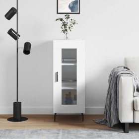 Aparador madera de ingeniería blanco 34,5x34x90