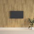 Paneles de pared con aspecto de madera PVC marrón 2,06