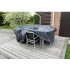 Nature Funda de muebles de jardín para mesa rectangular 225x143x90