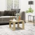 Mesa auxiliar de madera contrachapada roble Sonoma 50x50x35