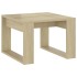 Mesa auxiliar de madera contrachapada roble Sonoma 50x50x35