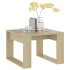 Mesa auxiliar de madera contrachapada roble Sonoma 50x50x35