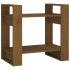 Estantería/divisor de espacios pino marrón miel 60x35x57