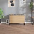 Mueble discos madera contrachapada roble Sonoma 74,5x38x48