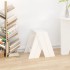 Taburetes 2 unidades madera maciza de pino blanco 40x40x45