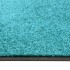 Felpudo lavable azul cian 60x90