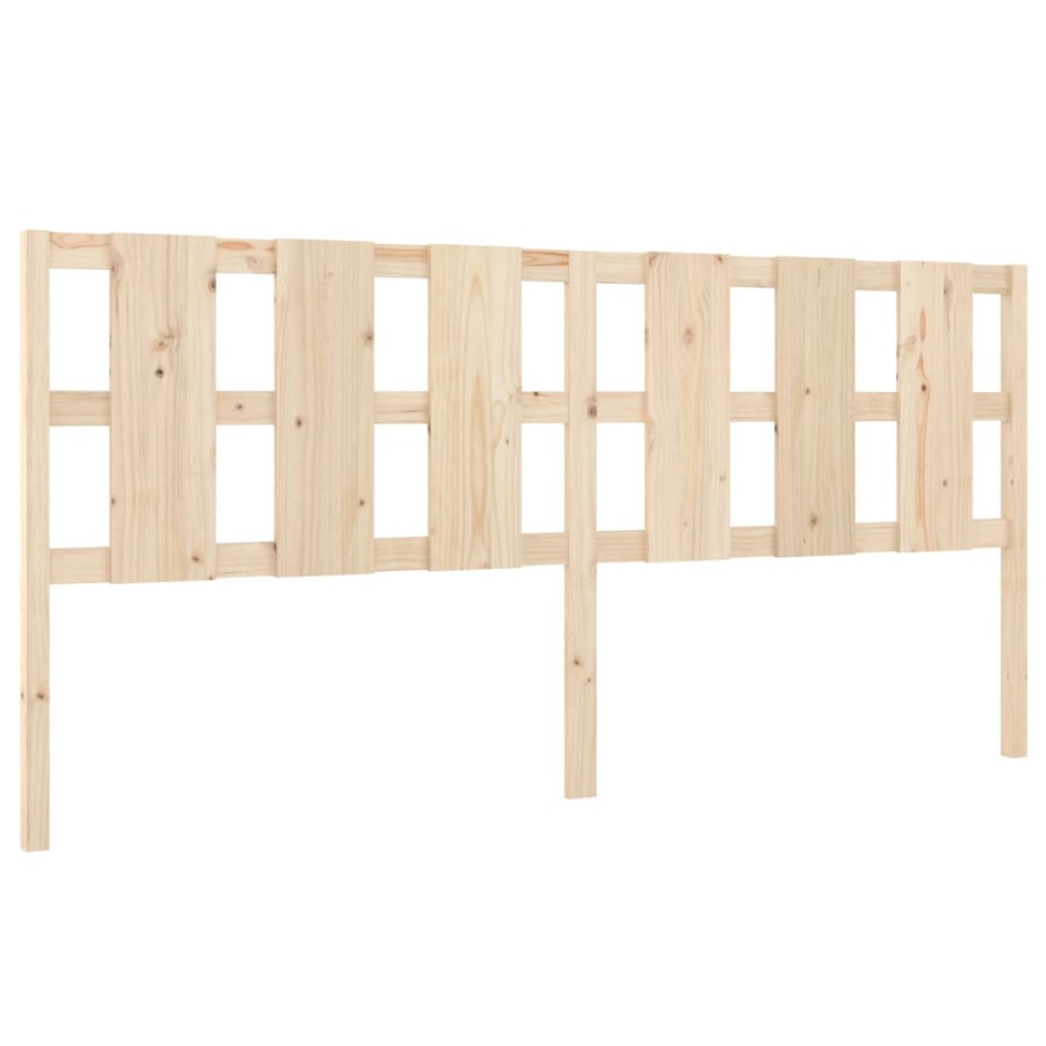 Cabecero de cama madera maciza de pino 205,5x4x100