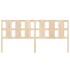 Cabecero de cama madera maciza de pino 205,5x4x100