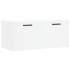 Armario de pared madera de ingeniería blanco 80x36,5x35