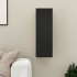 Mueble para TV madera contrachapada negro 30,5x30x90