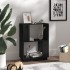Estantería/divisor de espacios madera pino negro 51x25x70