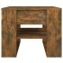 Mesa de centro madera de ingeniería roble ahumado 55,5x55x45
