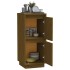 Aparador de madera maciza de pino marrón miel 31,5x34x75