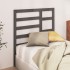 Cabecero de cama madera maciza de pino gris 96x4x104