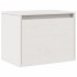 Armario de pared madera maciza de pino blanco 45x30x35