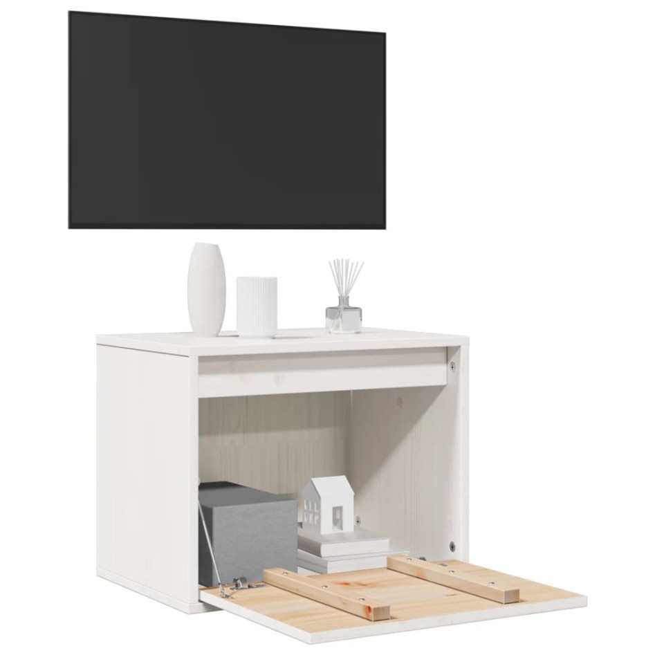 Armario de pared madera maciza de pino blanco 45x30x35