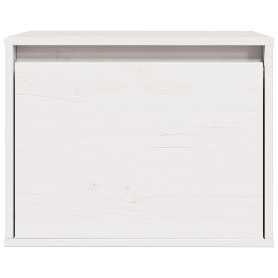 Armario de pared madera maciza de pino blanco 45x30x35