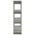 Estantería/divisor de espacios gris hormigón 100x30x123,5