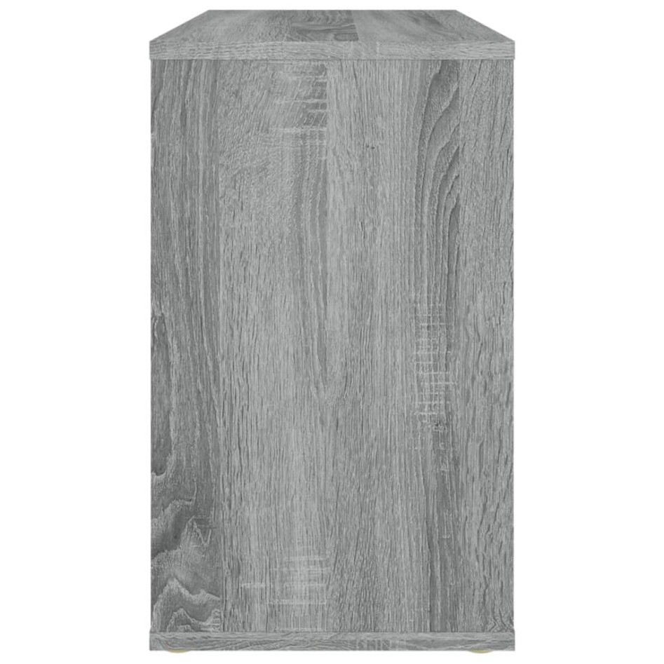 Armario auxiliar madera contrachapada gris Sonoma 60x30x50