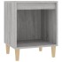 Mesita de noche gris Sonoma 40x35x50
