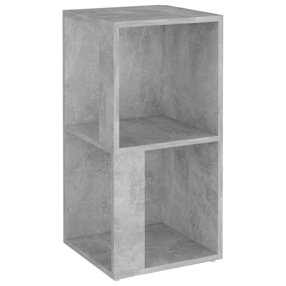 Mueble de esquina madera de ingeniería gris 33x33x67