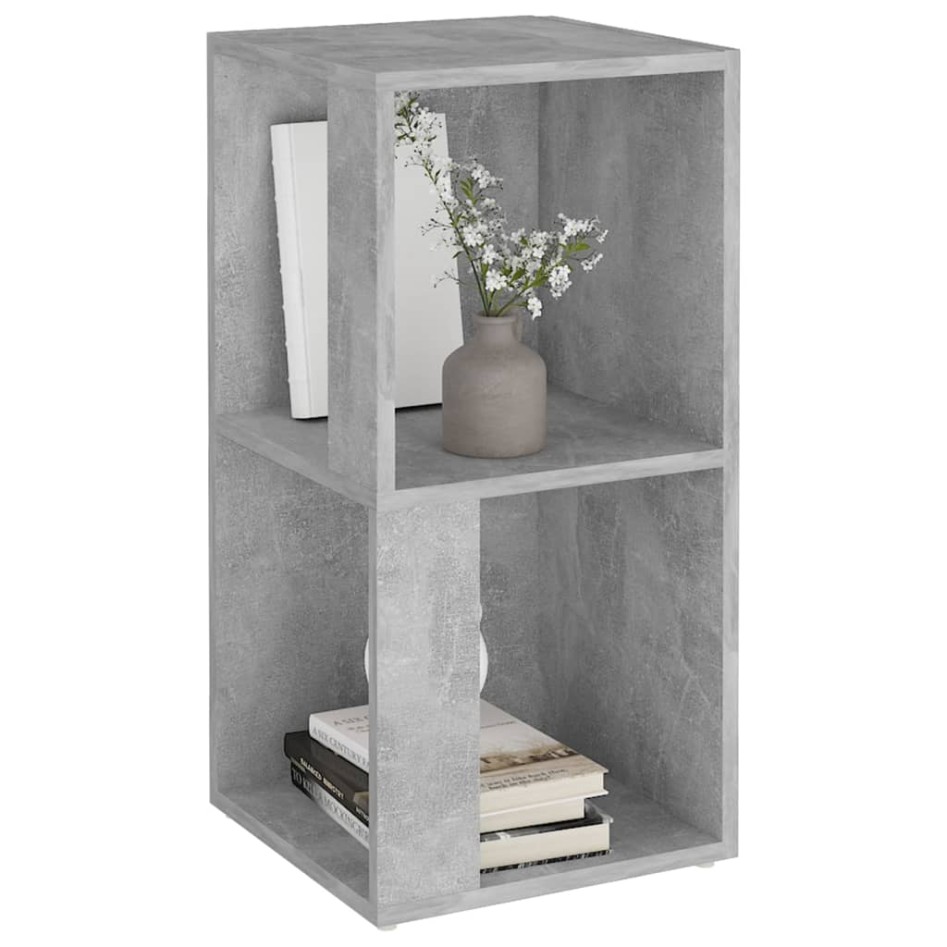 Mueble de esquina madera de ingeniería gris 33x33x67