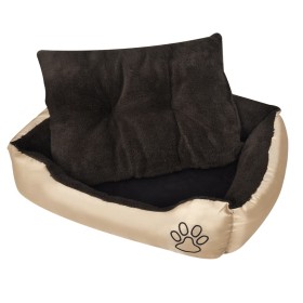 Cama para perro con cojín acolchado talla