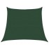 Toldo de vela verde oscuro HDPE 160 g/m² 3/4x3