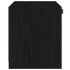 Armario de pared de madera maciza de pino negro 40x30x35