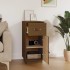 Aparador de madera maciza de pino marrón miel 34x40x75