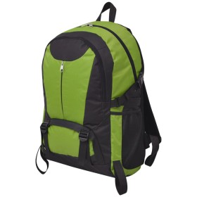Mochila de senderismo 40 L negra y