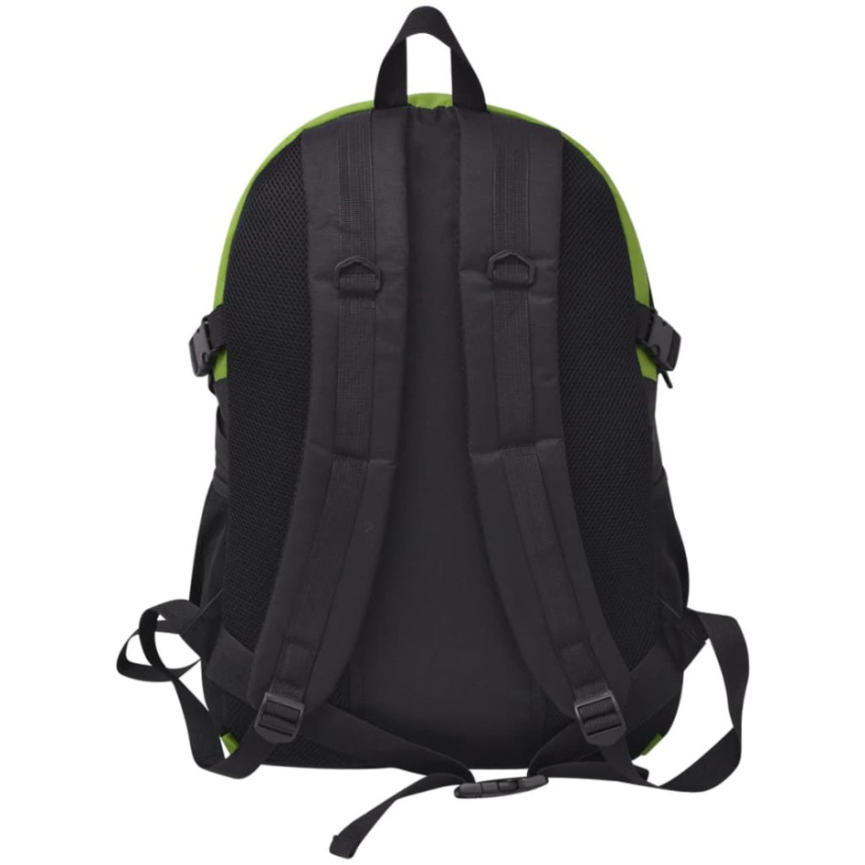 Mochila de senderismo 40 L negra y