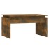 Mesa de centro madera contrachapada roble ahumado 68x50x38