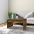Mesa de centro madera contrachapada roble ahumado 68x50x38