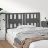 Cabecero de cama madera maciza de pino gris 125,5x4x100