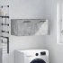 Armario de pared madera ingeniería gris hormigón 80x36,5x35
