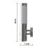 Aplique de exterior con detector de movimiento acero