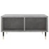 Mesa de centro madera de ingeniería gris hormigón 60x60x30