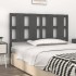 Cabecero de cama madera maciza de pino gris 125,5x4x100