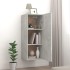 Armario de pared contrachapada gris hormigón 34,5x34x90