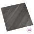Tarimas de suelo autoadhesivas 20 uds PVC gris a rayas 1,86