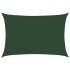 Toldo de vela verde oscuro HDPE 160 g/m² 3,5x4,5