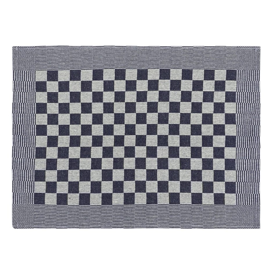 Paños de cocina 20 uds algodón azul y blanco 50x70