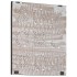 Panel de pared tallado a mano MDF negro y blanco 60x60x1,5