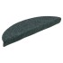 Alfombrilla autoadhesiva de escalera 15 uds 56x17x3 cm