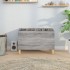 Mueble discos madera contrachapada gris sonoma 74,5x38x48