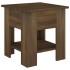Mesa de centro madera de ingeniería marrón roble 40x40x42