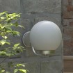 Lámpara de pared de jardín 32 cm